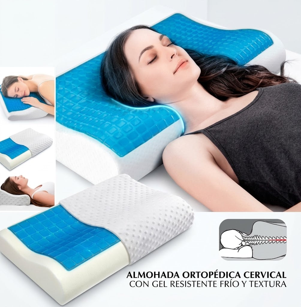 Almohada Ortopédica en Gel