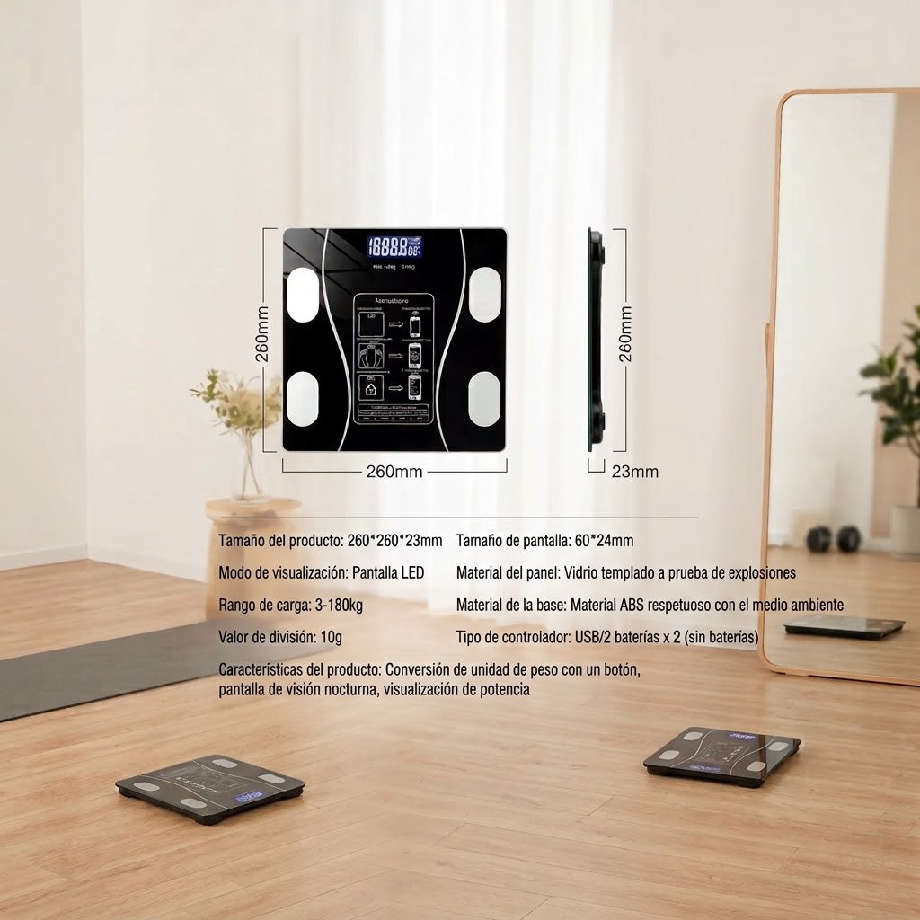 Bascula Digital Bluetooth