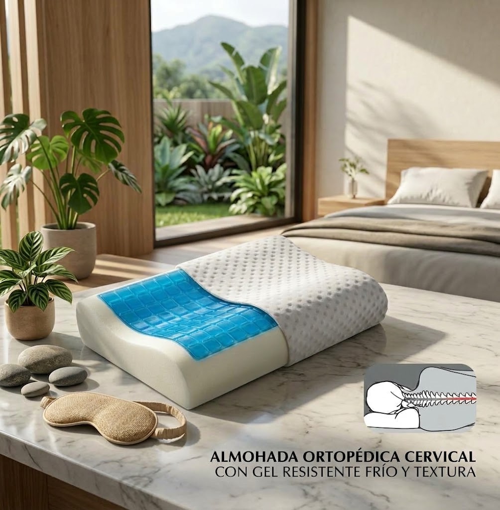 Almohada Ortopédica en Gel
