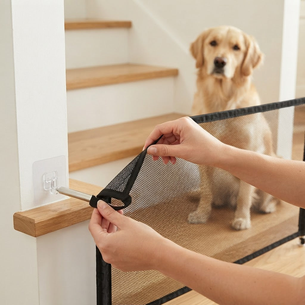 Puerta Para Perros, Mascotas Y DROPI CUP